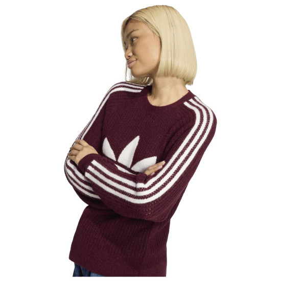 Adidas Γυναικεία πλεκτή μπλούζα Lurex Knit Crew